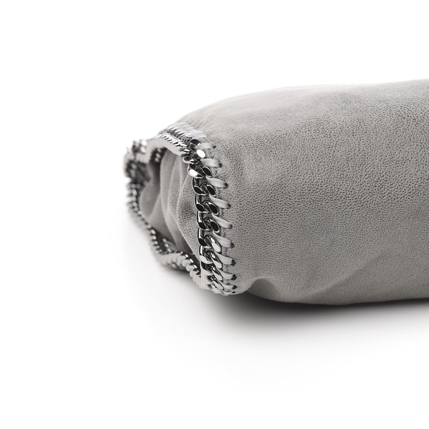 Stella McCartney Shaggy Deer Falabella Fold Over Tote Grey 7 of 9