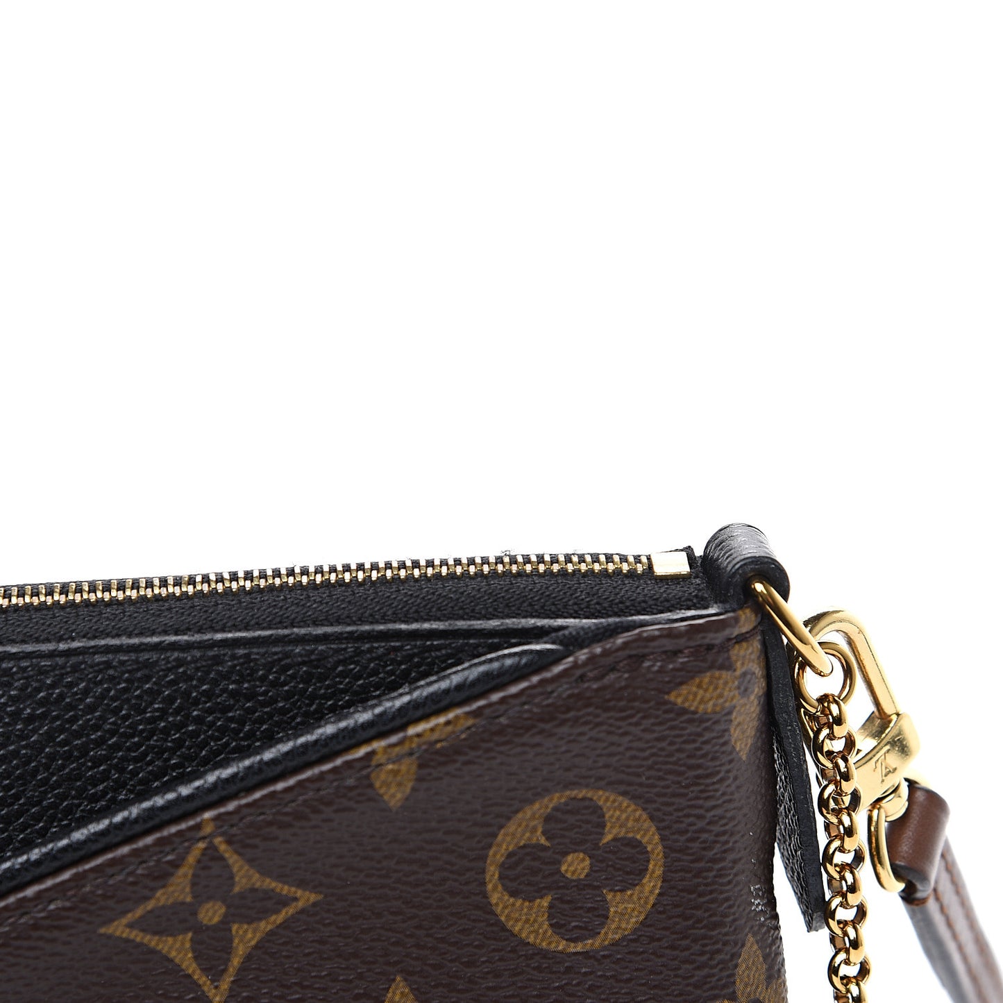 Monogram Pallas Clutch Black