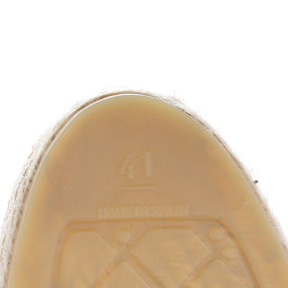 Chanel Lambskin CC Espadrilles 41 Black 8 of 10