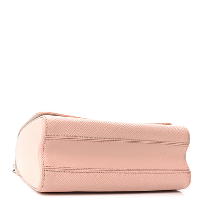 Louis Vuitton Epi Mechanical Flowers Twist Shoulder Bag MM Rose Ballerine 4 of 9