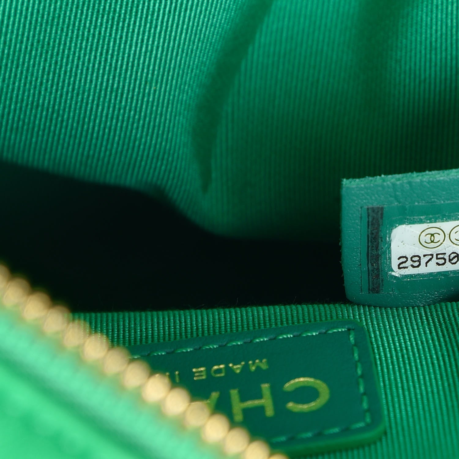 Chanel Lambskin Quilted Large Perfect Meeting Hobo Green 7 of 10