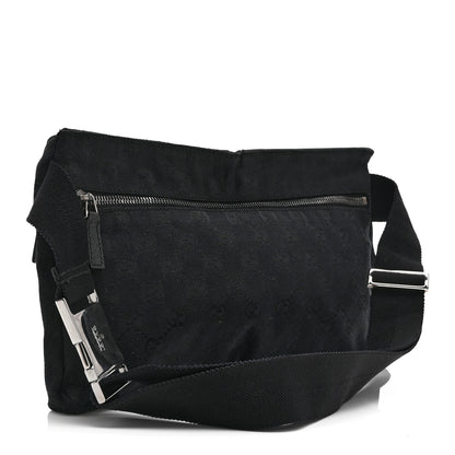 Gucci GG Monogram Double Pocket Belt Bag Black 3 of 10