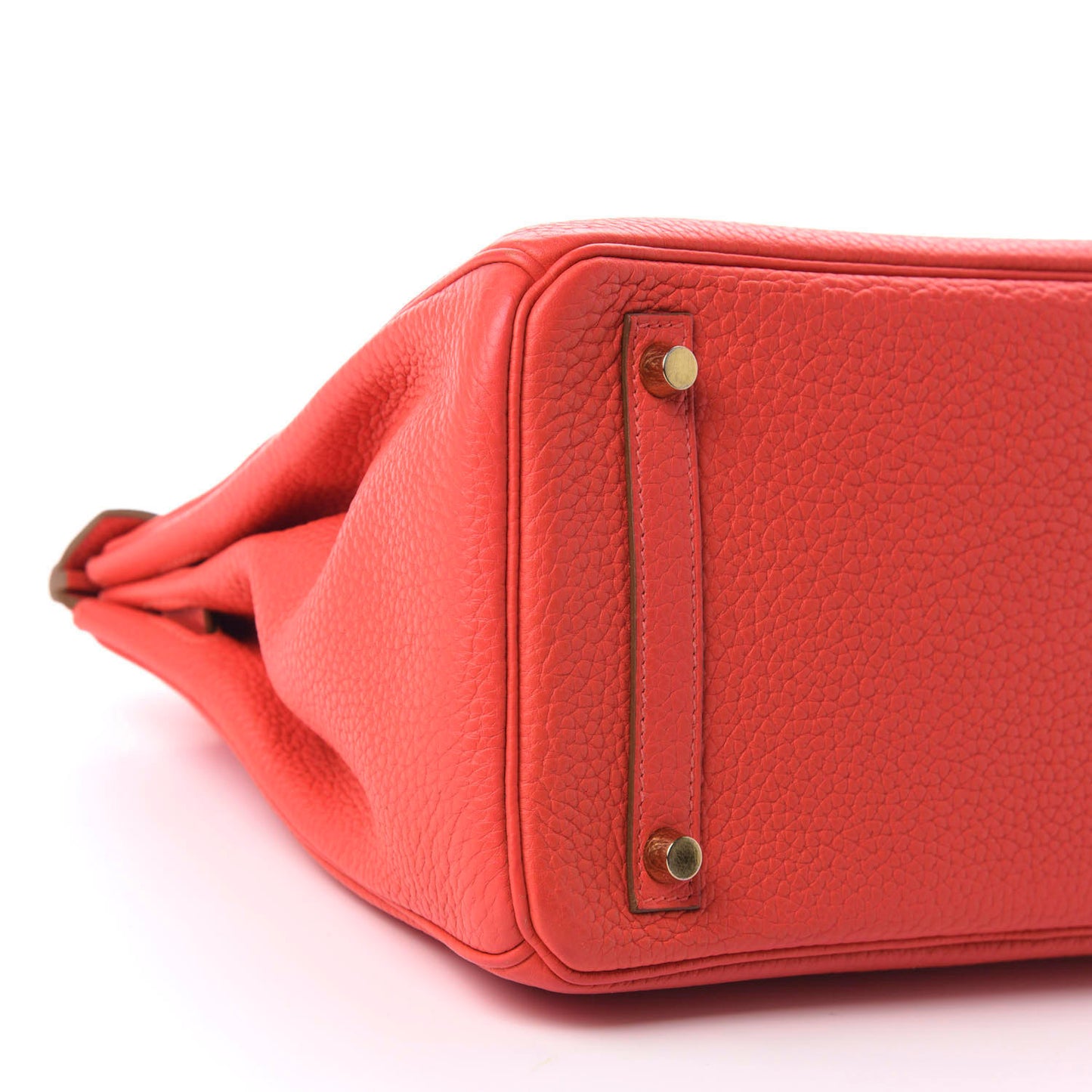 Togo Birkin 30 Rouge Pivoine