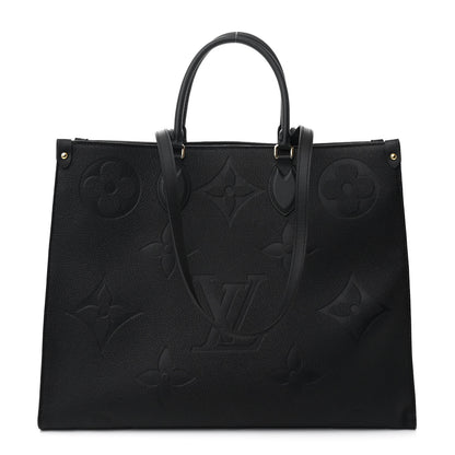 Louis Vuitton Empreinte Monogram Giant Onthego GM Black 1 of 11