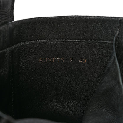 Valentino Garavani Calfskin XCombat 20/40mm Boots 40 Black 8 of 11