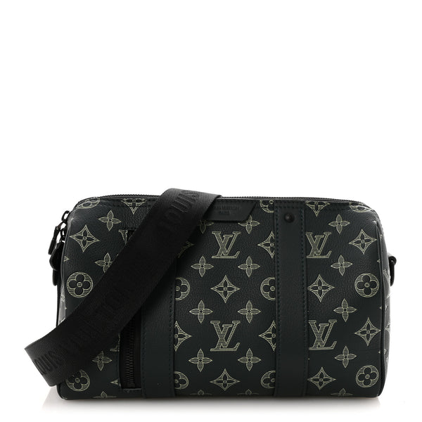 LOUIS VUITTON LVパドロック 黒 17 Louis Vuitton Monogram Shadow City Keepall Forest Green 1866241
