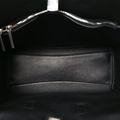 Balenciaga Smooth Calfskin Small Bel Air Carry All Bag Black 5 of 9
