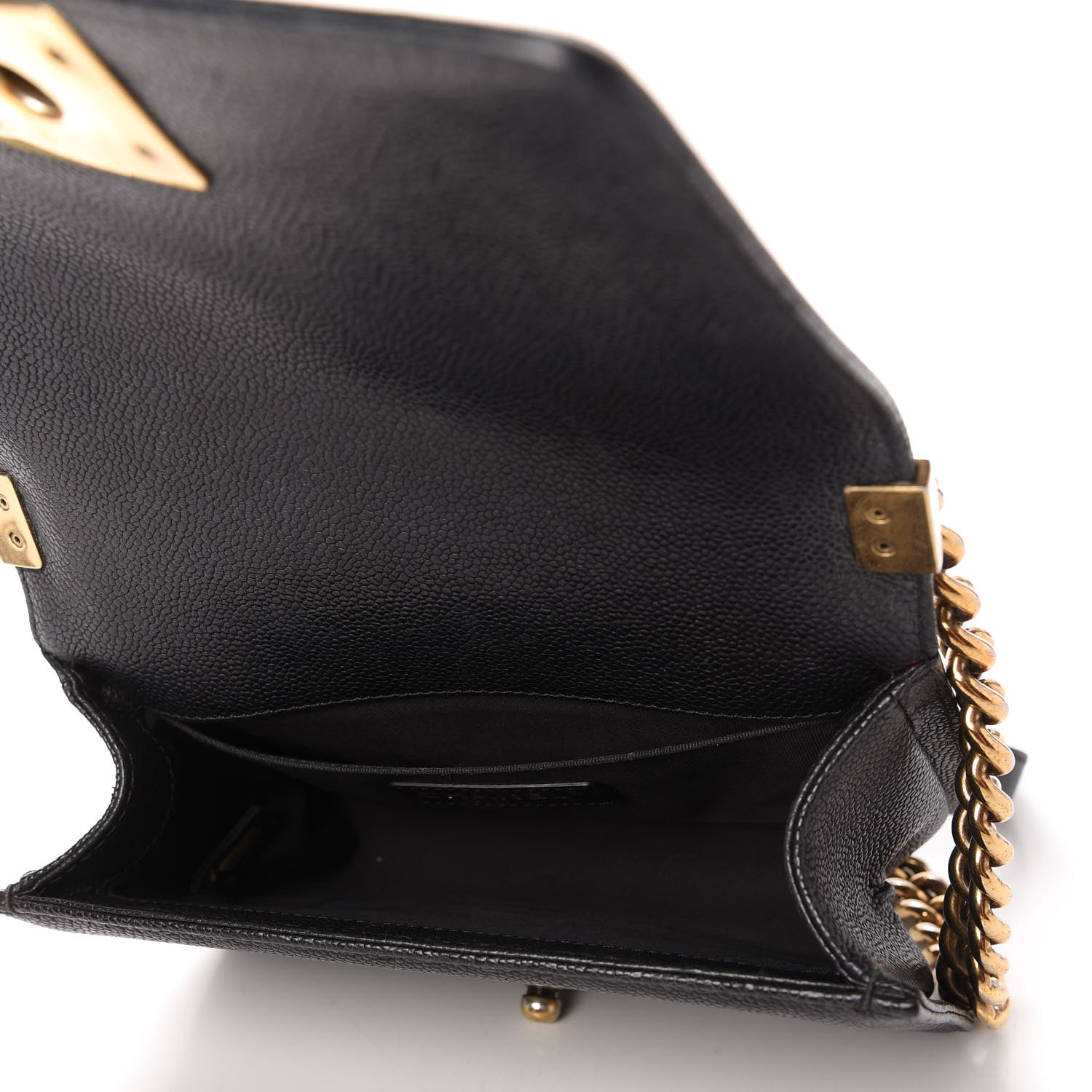 Chanel Caviar Quilted Small Boy Flap Black 5 of 10