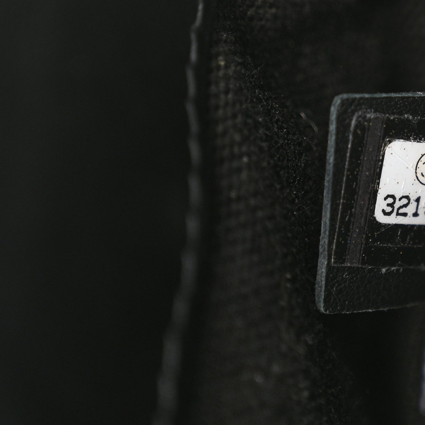 Calfskin Quilted CC Uniform Flap Belt Bag Black