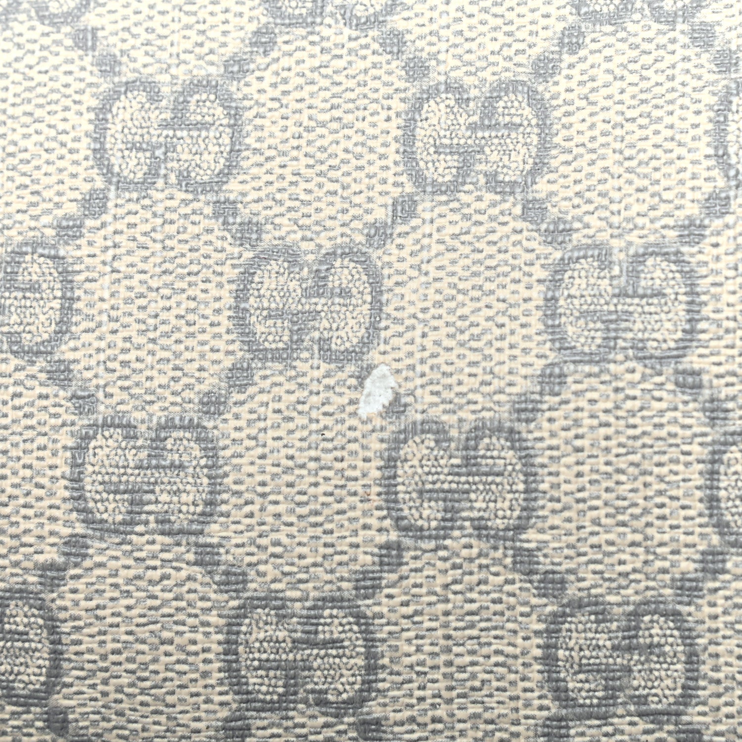 Gucci GG Plus Monogram Large Carry On Duffle Bag Ecru Grigio 11 of 14