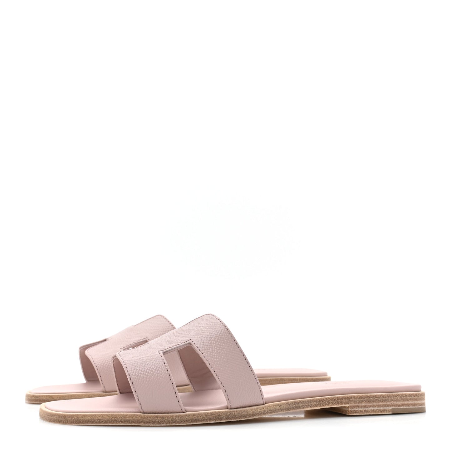 Epsom Oran Sandals 38.5 Rose Porcelaine