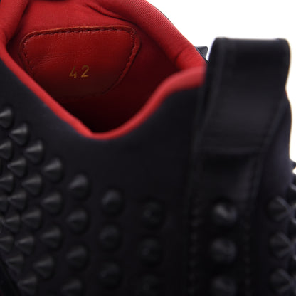 Christian Louboutin Neoprene Spike Sock Donna Flat Sneakers 42 Black 9 of 9