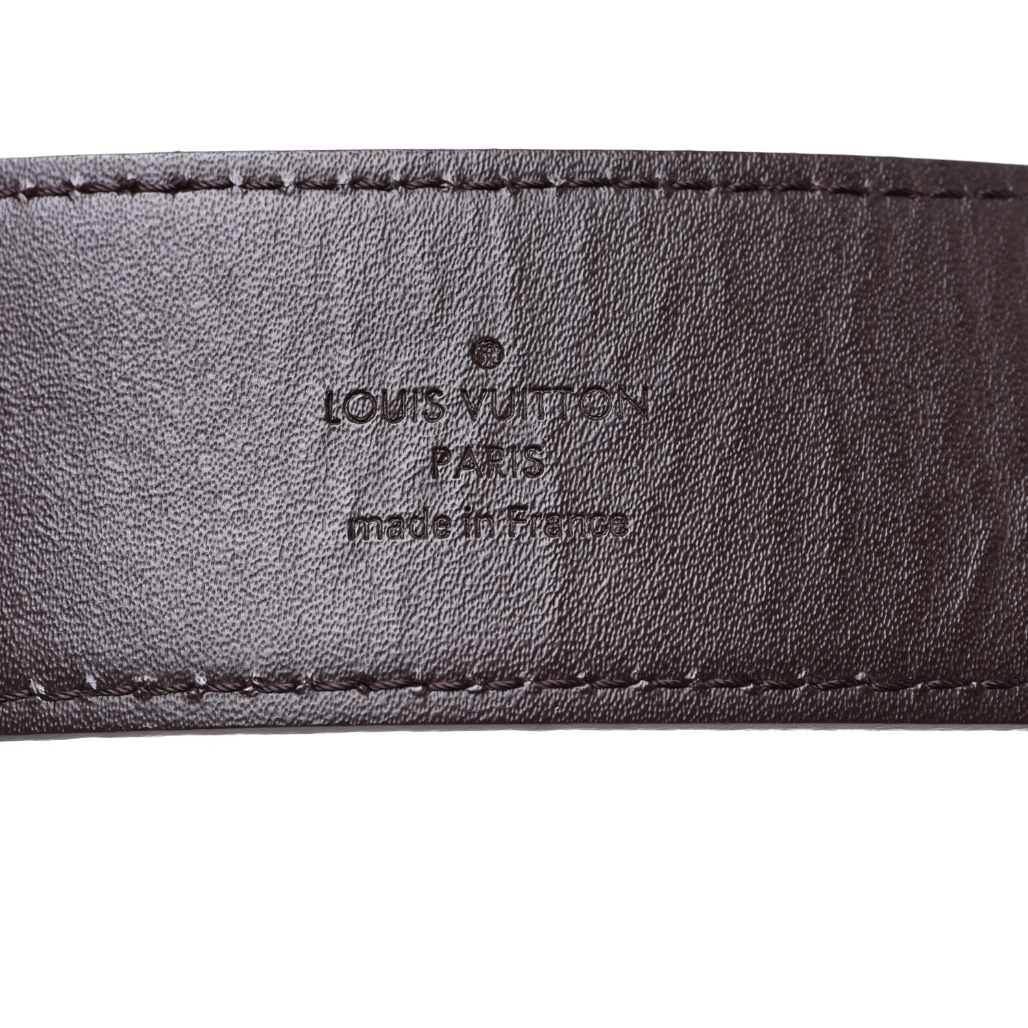 Louis Vuitton Damier Ebene 40mm LV Initiales Belt 85 34 4 of 7