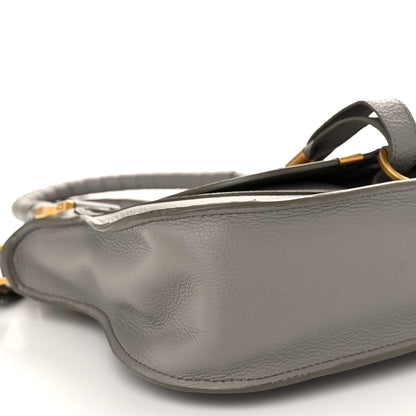Chloe Calfskin Small Marcie Satchel Cashmere Grey 9 of 10