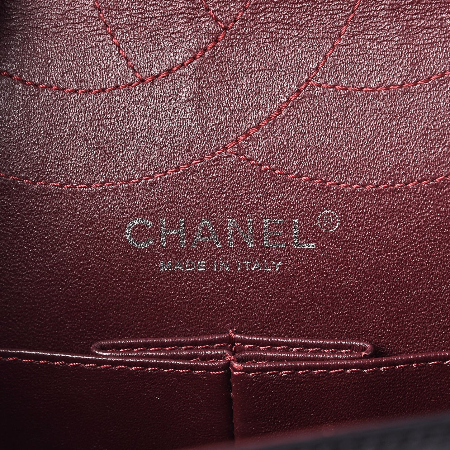 Aged Calfskin Quilted 2.55 Reissue 227 Flap Black