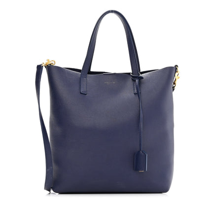 Saint Laurent Calfskin Toy Shopping Tote Denim 1 of 14