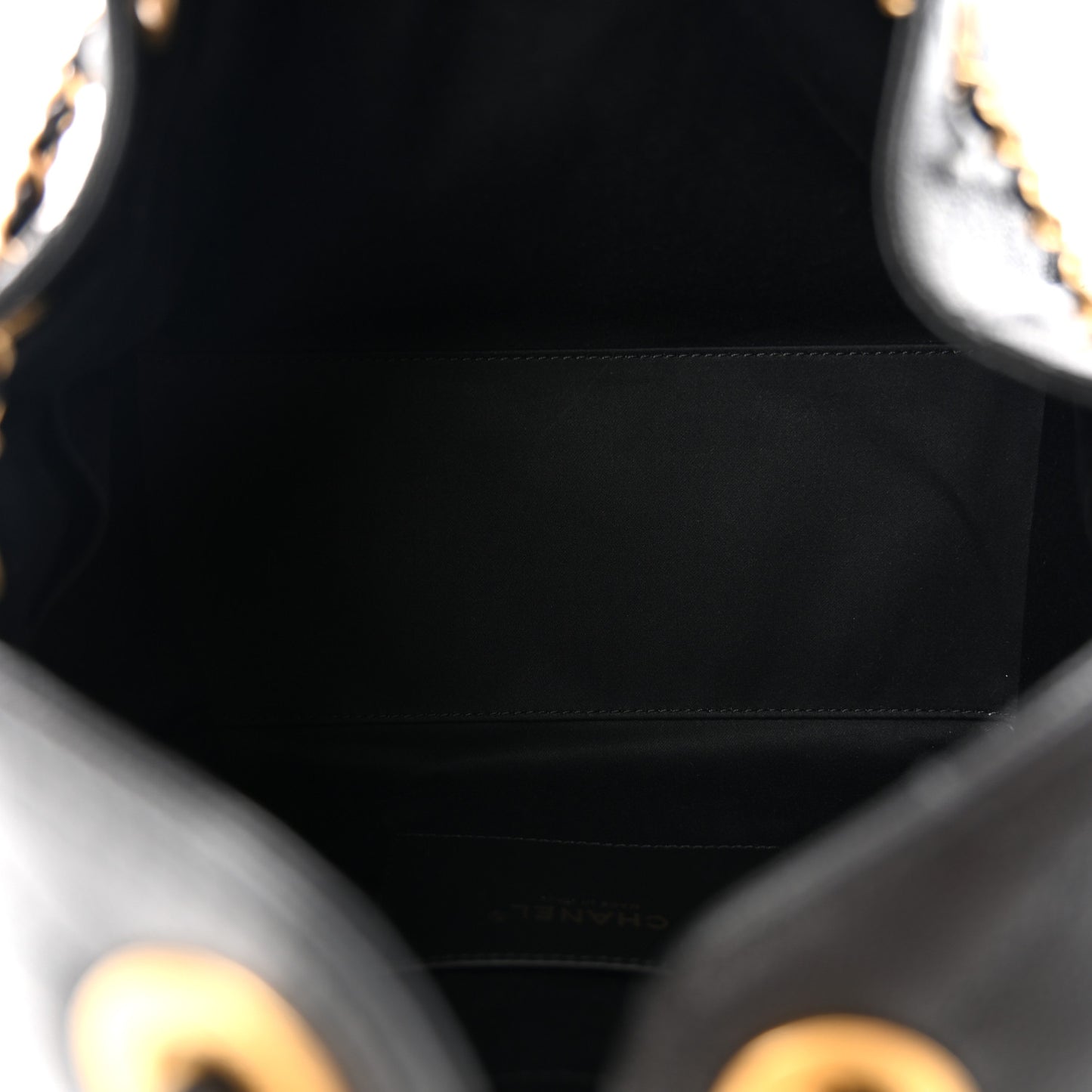 Caviar Quilted Small Chanel 25 Handbag Black