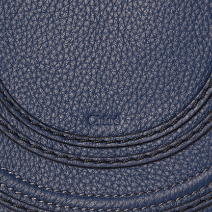 Chloe Calfskin Mini Marcie Round Crossbody Bag Royal Navy 8 of 9
