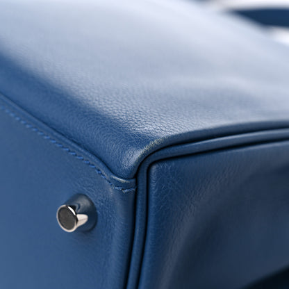 Hermes Evercolor Kelly Retourne 28 Bleu Azur 11 of 14