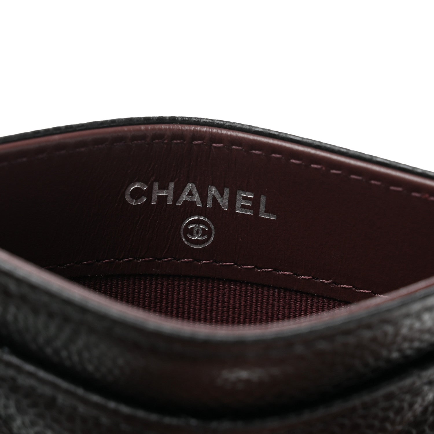 Chanel Caviar Quilted Card Holder Black 6 of 8