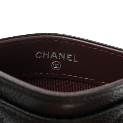 Chanel Caviar Quilted Card Holder Black 6 of 8