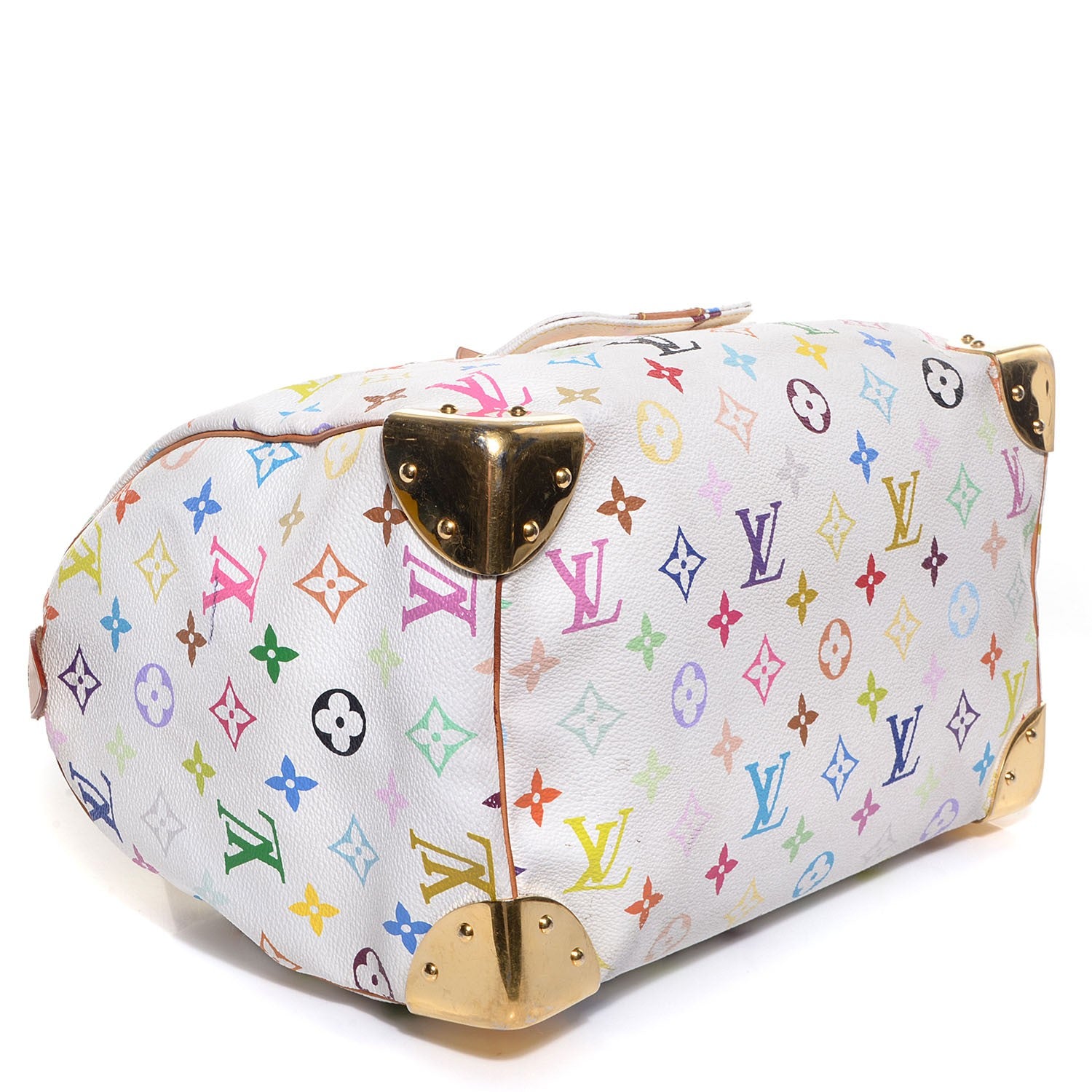Louis Vuitton Monogram Multicolor Speedy 30 White 4 of 8