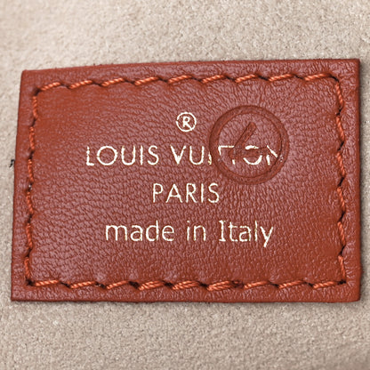 Louis Vuitton Lambskin Embossed Monogram Coussin PM Terracotta Brown 8 of 12
