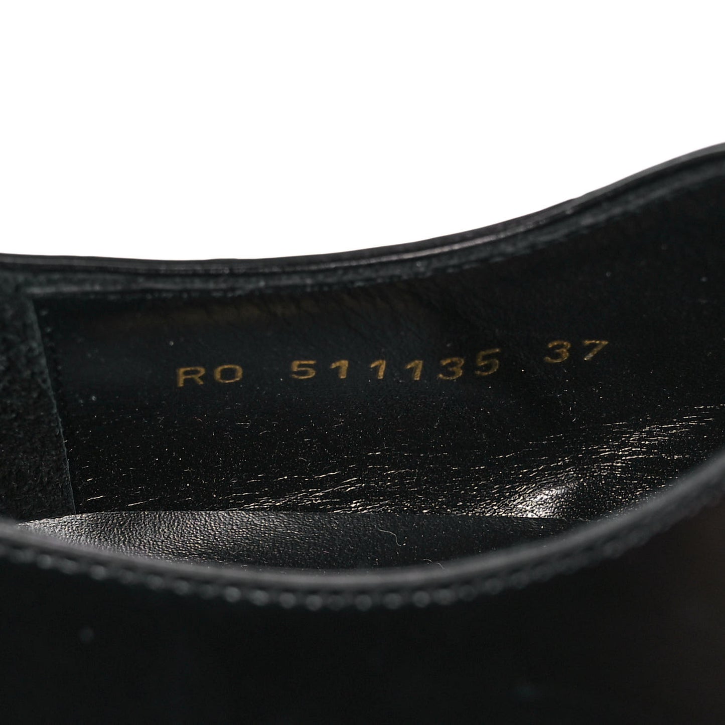 Patent Calfskin Montaigne 25 Uniform 37 Black