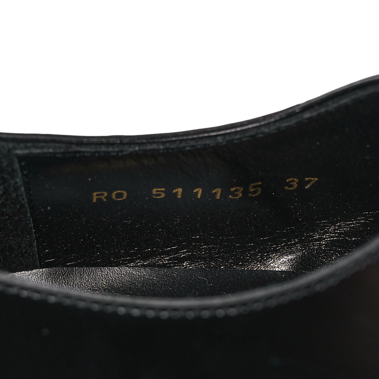Saint Laurent Patent Calfskin Montaigne 25 Uniform 37 Black 8 of 8