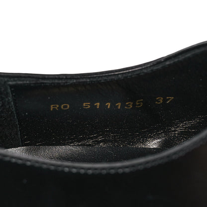 Saint Laurent Patent Calfskin Montaigne 25 Uniform 37 Black 8 of 8