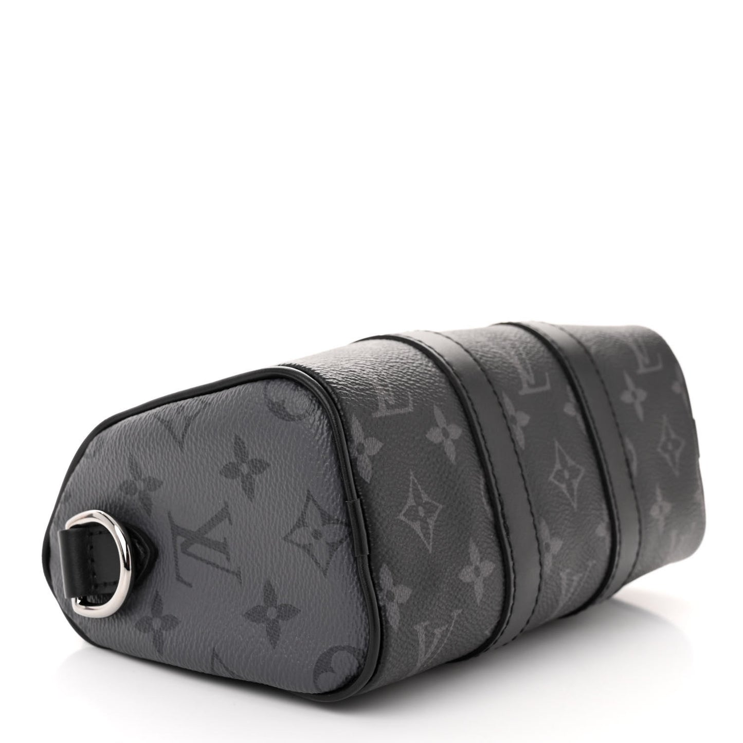 Reverse Monogram Eclipse Keepall XS Black