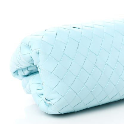 Bottega Veneta Nappa Intrecciato Teen Pouch Pale Blue 10 of 11