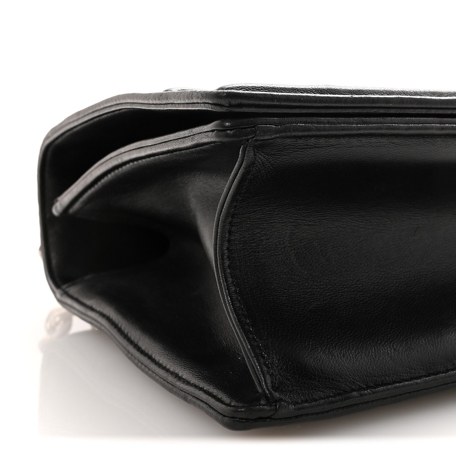 Christian Dior Lambskin Multi Studded Medium Diorama Flap Bag Black 8 of 9