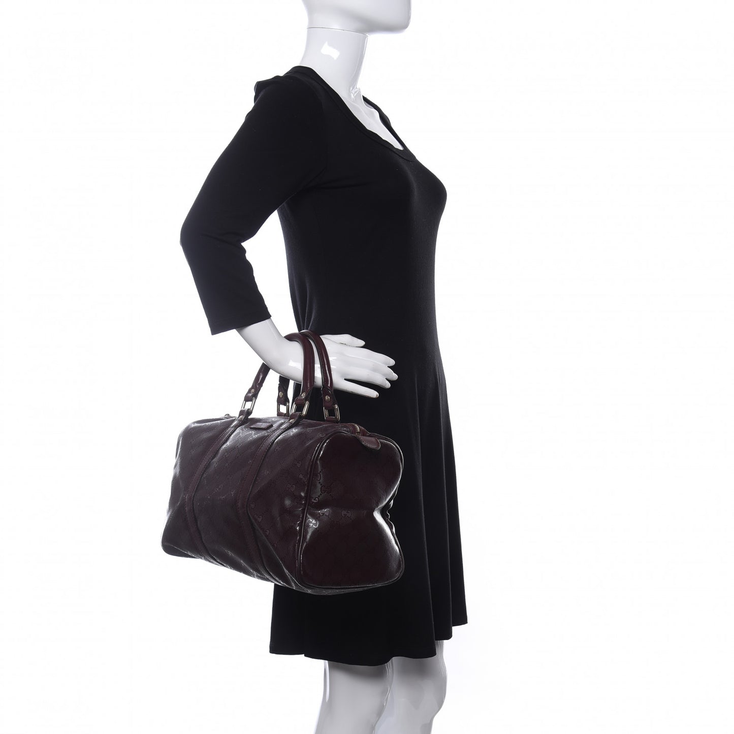 Imprime Monogram Medium Joy Boston Bordeaux