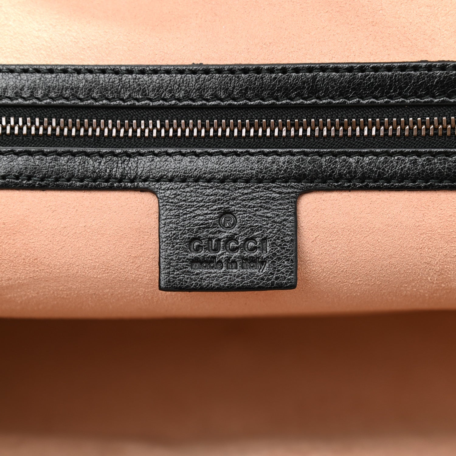 Gucci Calfskin Medium Re(Belle) Top Handle Bag Black 6 of 9