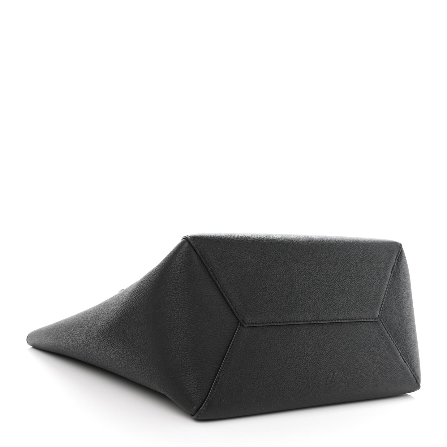 Calfskin Lockme Cabas Black