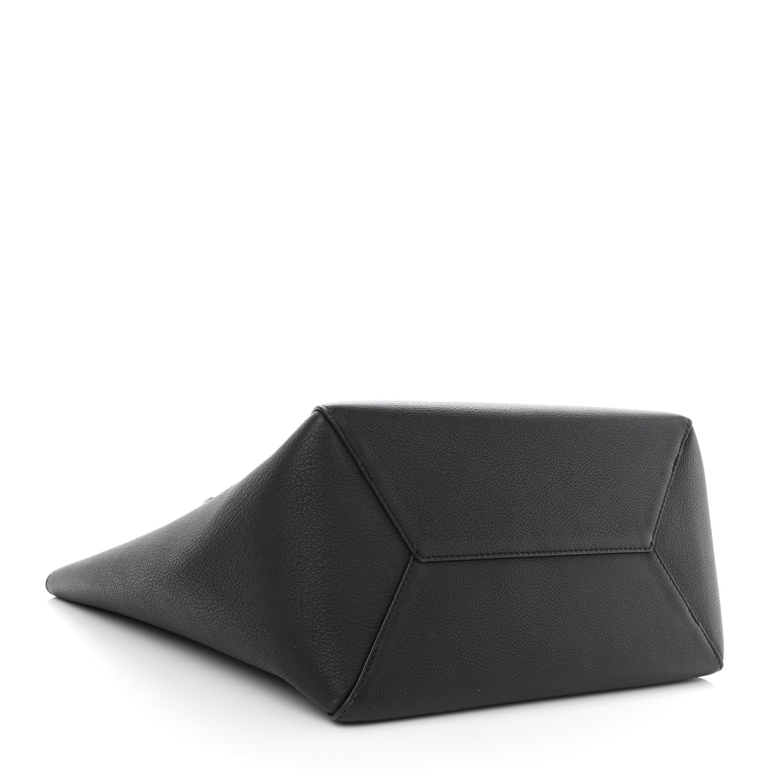 Louis Vuitton Calfskin Lockme Cabas Black 4 of 19