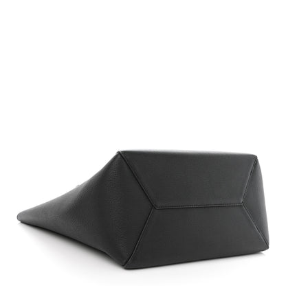 Louis Vuitton Calfskin Lockme Cabas Black 4 of 19