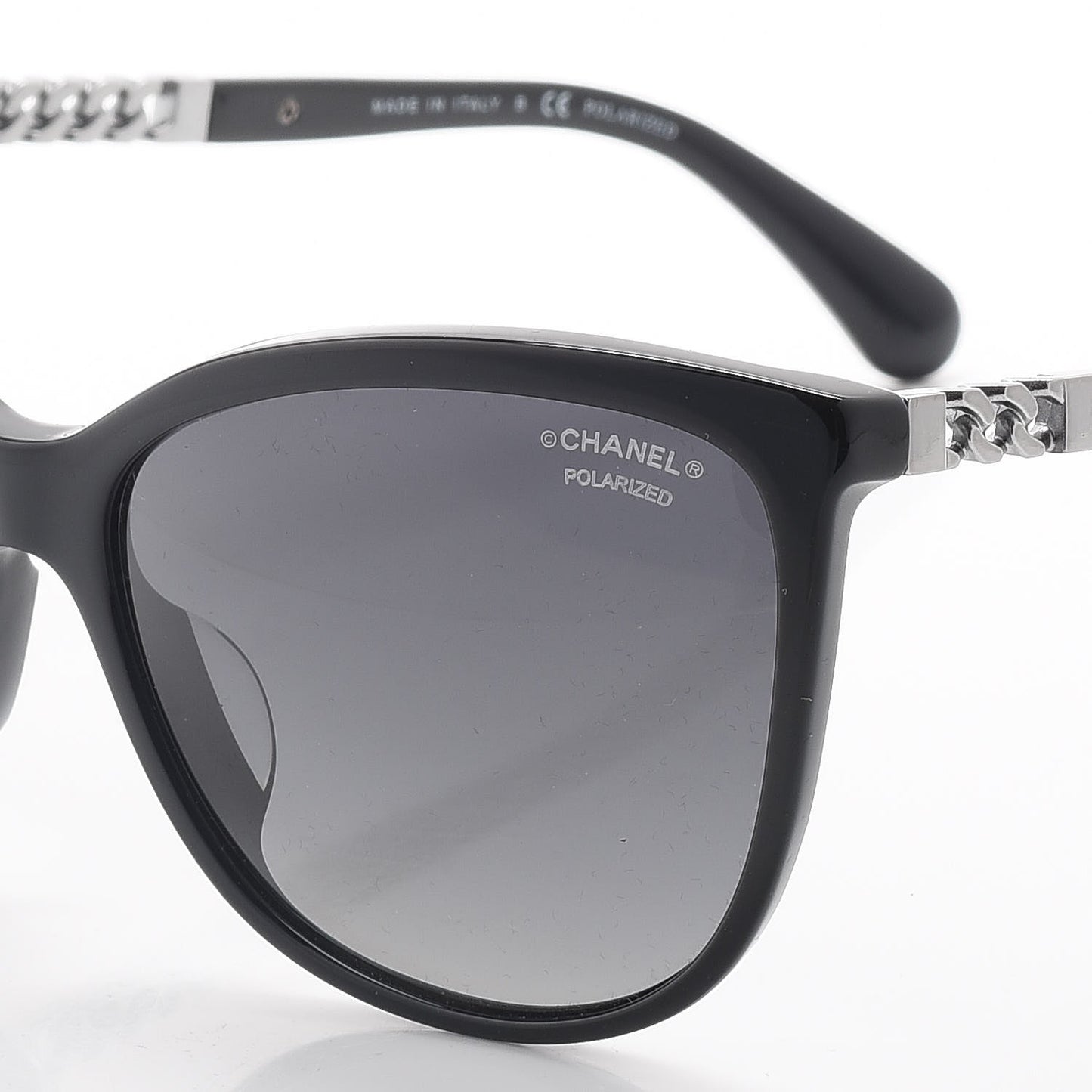 Chain Polarized Sunglasses 5352-A Black