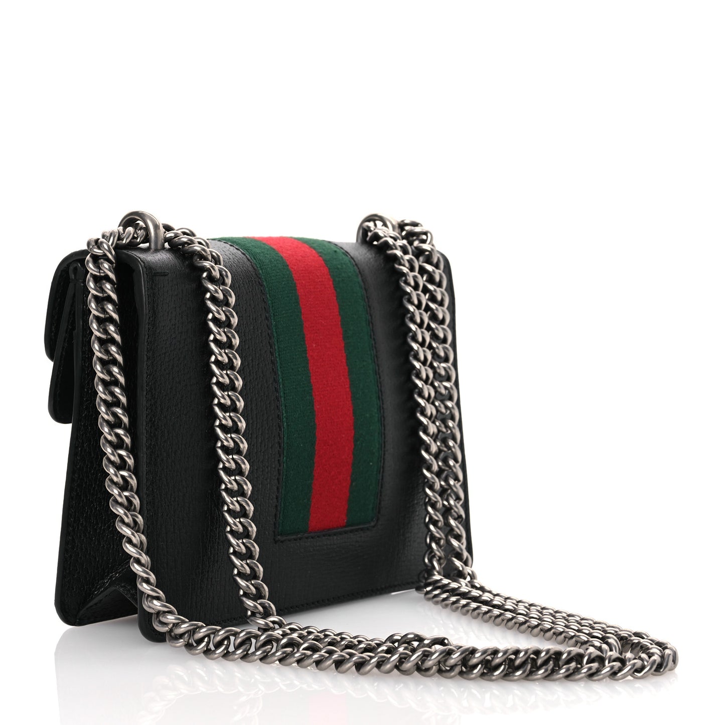 Calfskin Web Mini Dionysus Shoulder Bag Black