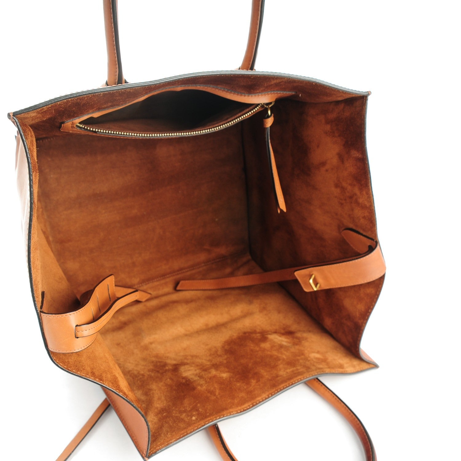 Celine Natural Calfskin Medium Phantom Luggage Tan 5 of 13