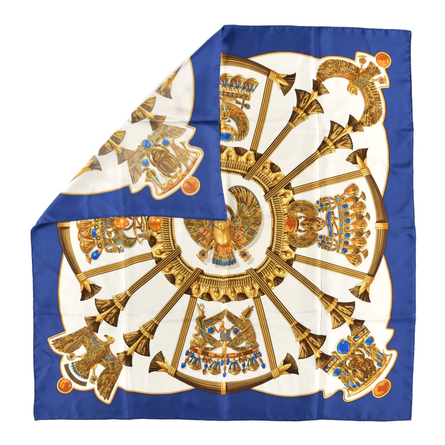 Hermes Scarf Scarabees Eu Pectoraux 90 2 of 5