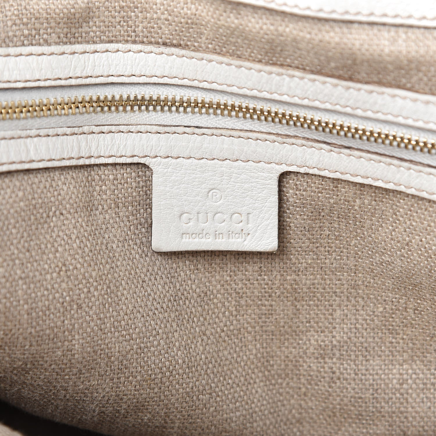Gucci Monogram Large Positano Tote Off White 8 of 14
