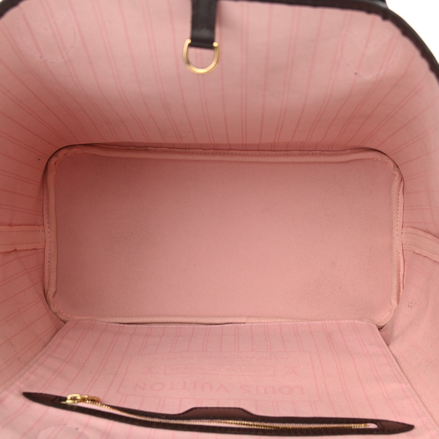 Louis Vuitton Damier Ebene Neo Neverfull MM Rose Ballerine 5 of 13