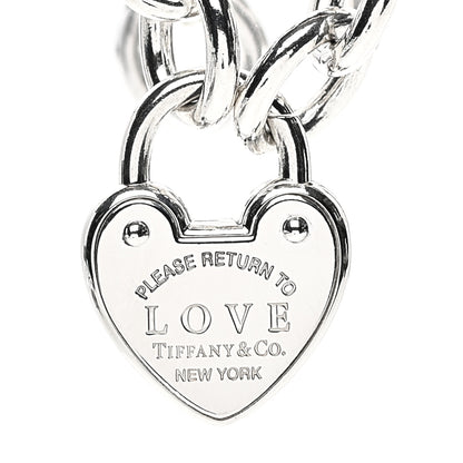 Tiffany Sterling Silver Return to Tiffany Love Lock Bracelet 3 of 4