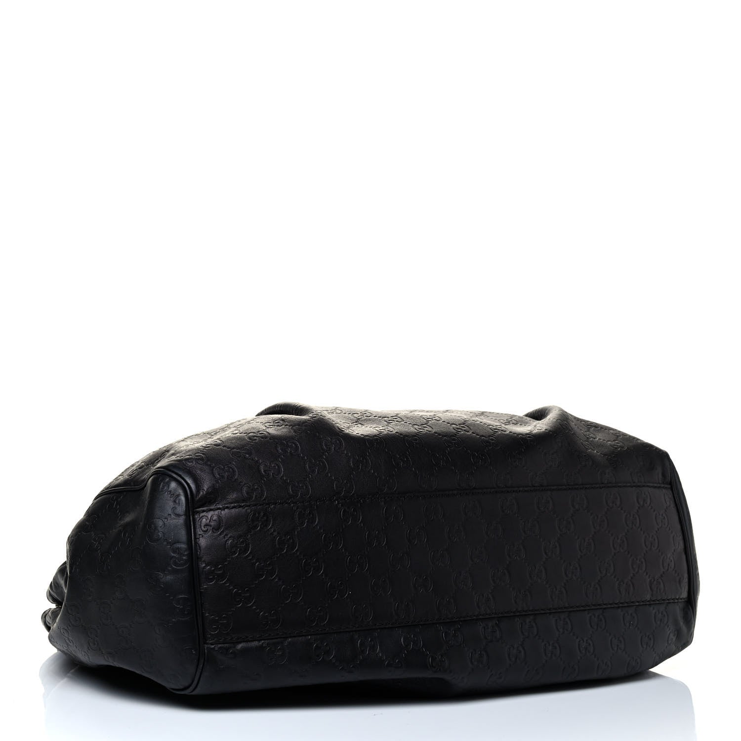 Gucci Guccissima Large Sukey Tote Black 3 of 6
