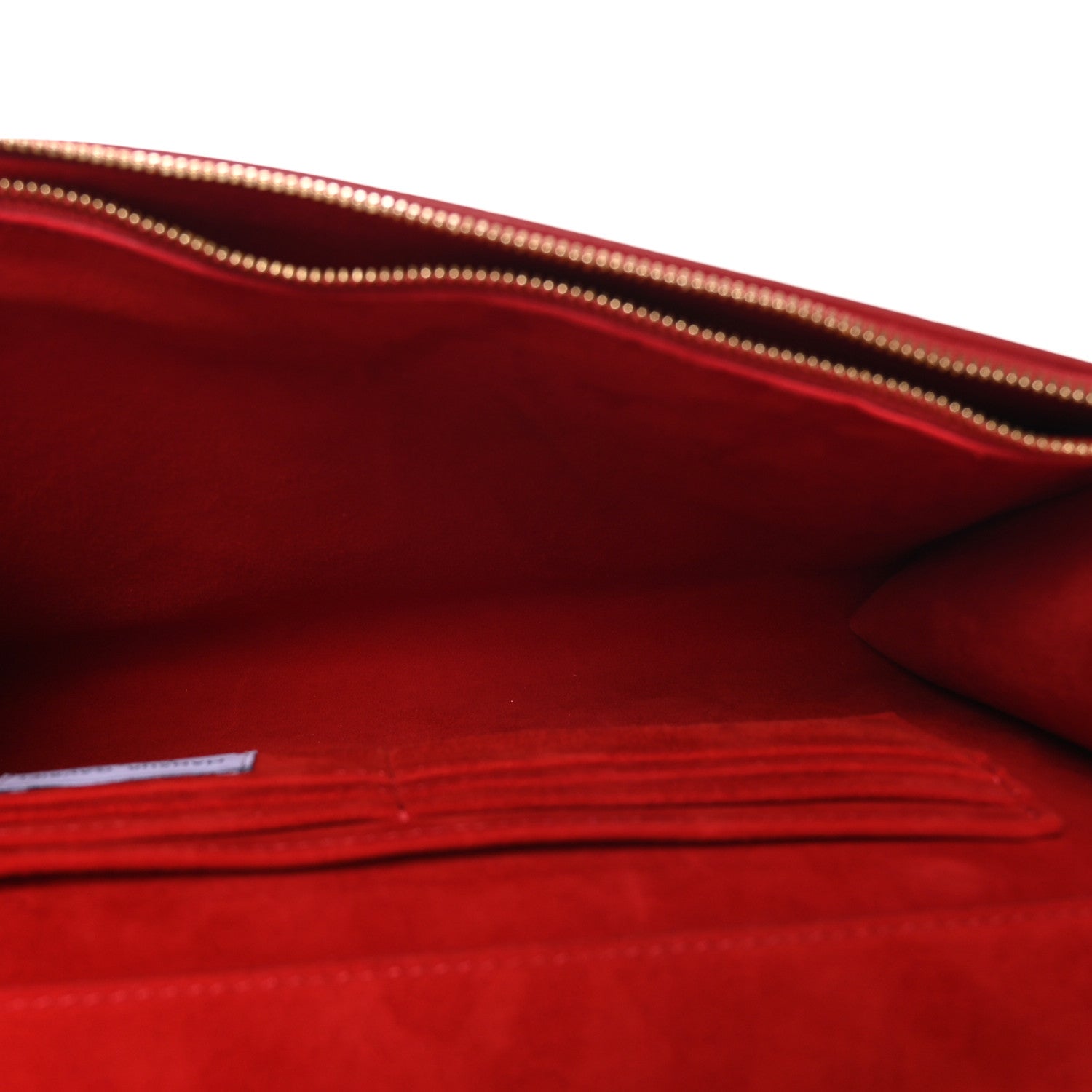 Mansur Gavriel Calfskin Envelope Flat Clutch Flamma 6 of 9