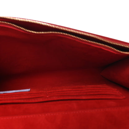 Mansur Gavriel Calfskin Envelope Flat Clutch Flamma 6 of 9