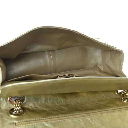 Chanel Metallic Aged Calfskin Quilted 2.55 Reissue 228 Flap Gold 5 of 10