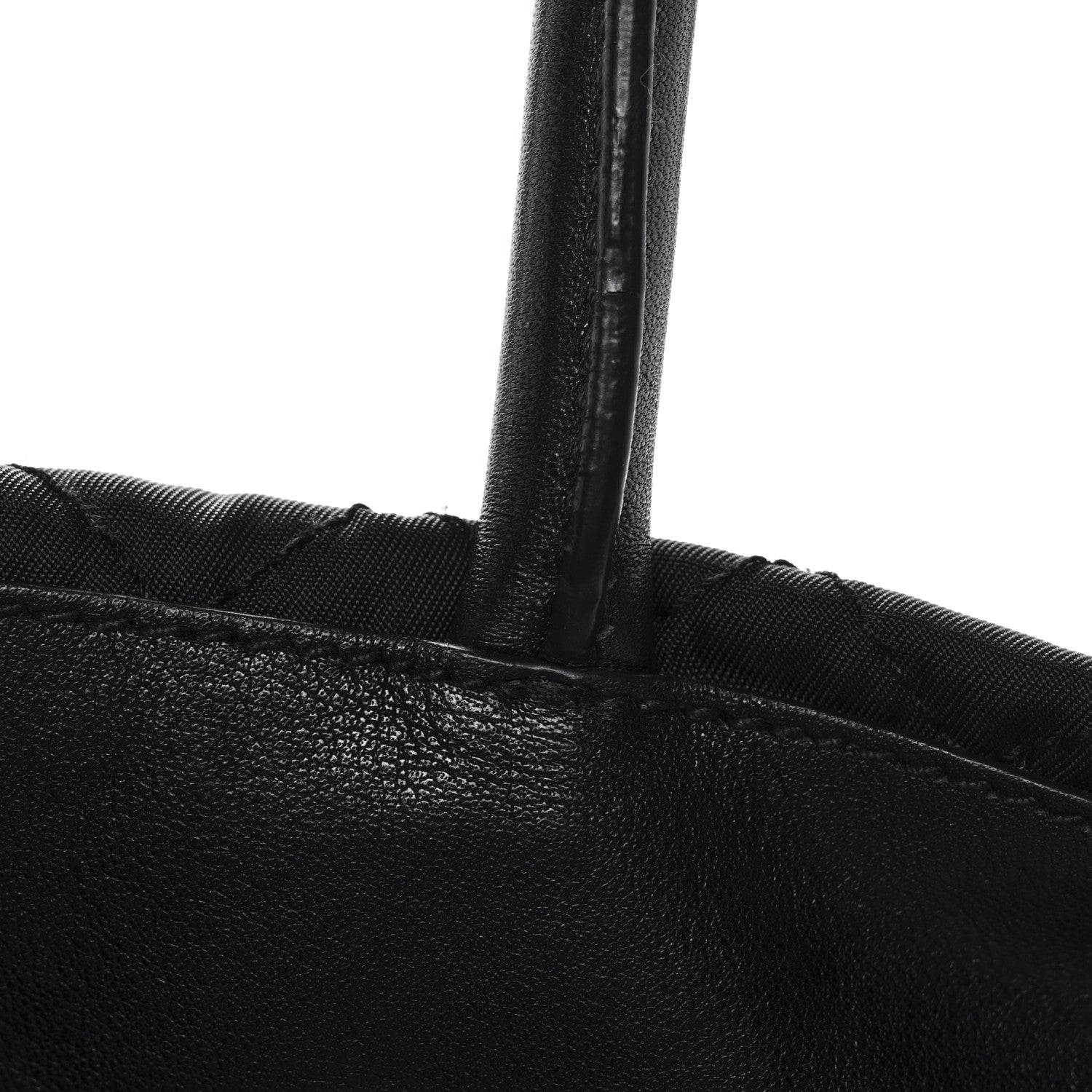 Prada Tessuto Nylon Quilted Shopping Tote Black 12 of 13